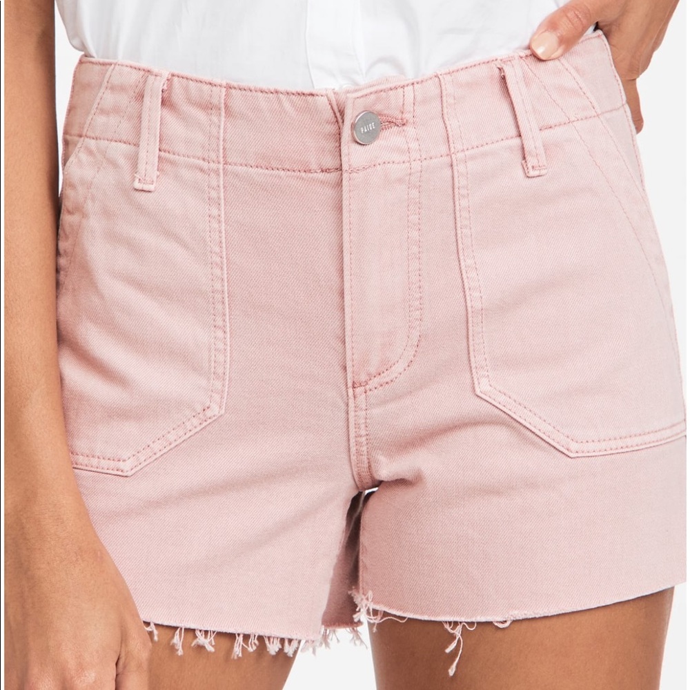 NEW Paige utility shorts BLUSH sz 29